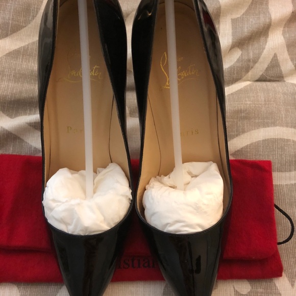 Christian Louboutin Shoes - Louboutin Pigalle 100mm black patent calf pumps